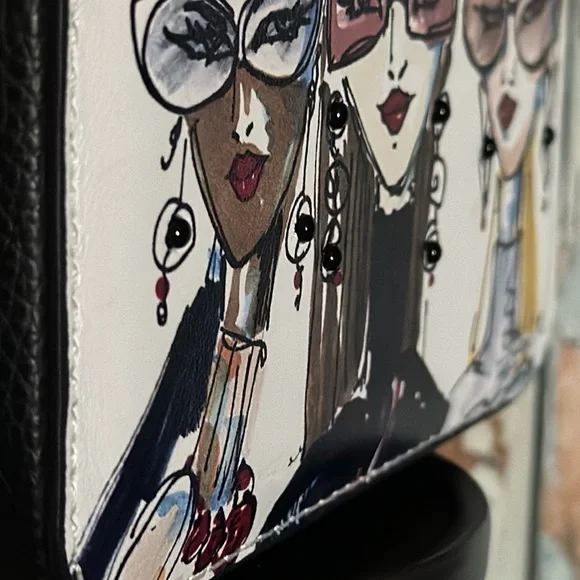 Brighton Jewelry / Cosmetic hardsided zip around bag - Picture 3 of 10